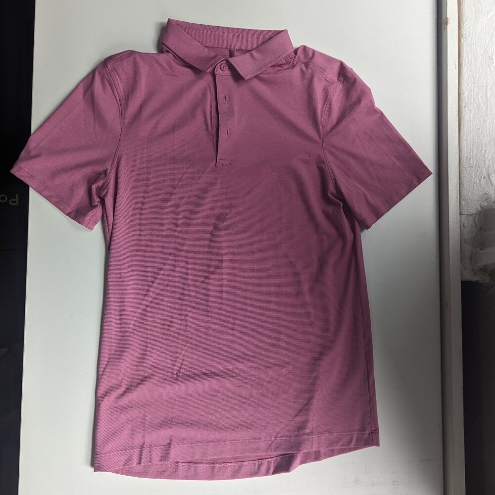 Lululemon Evolution Polo XS Pink